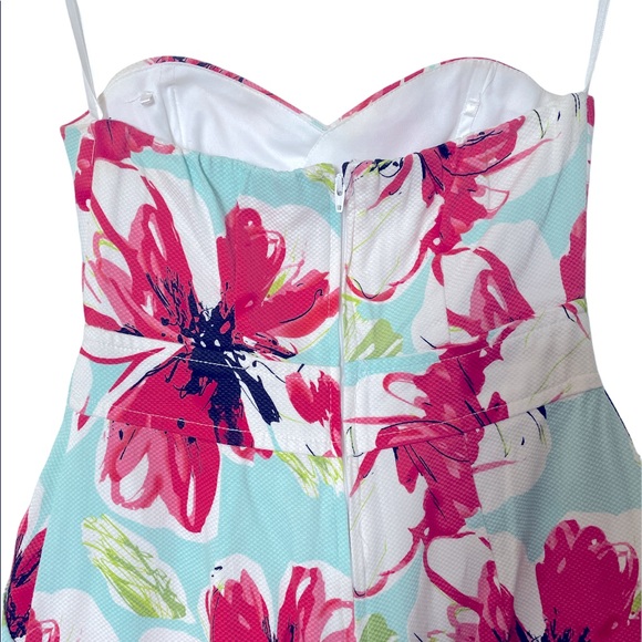 💕 Going south? Cute heart shape floral dress - Picture 6 of 6